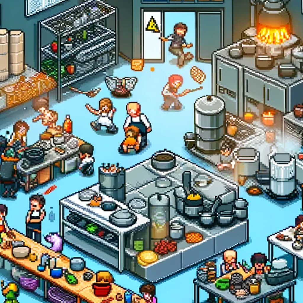 Too many cooks in a kitchen – representing web3 game development DAOs.